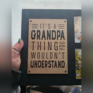 Wooden Grandpa Sign